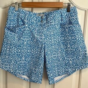 Adidas ⭐️white and blue golf shorts